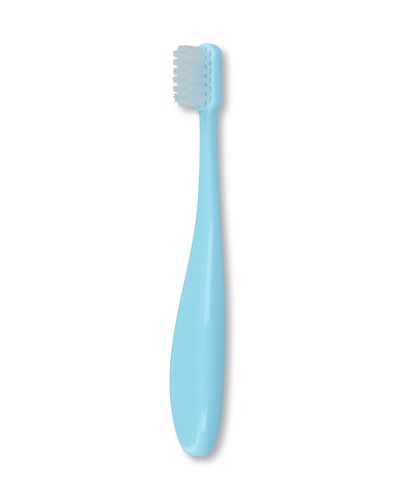 Light blue toothbrush.